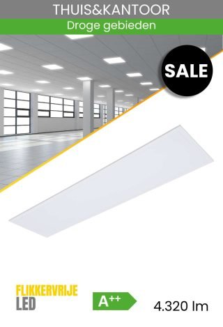 LED-paneel 300x1200mm 36W/4000K