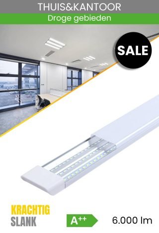 Slanke, allround LED-armatuur met hoog vermogen G2 1200mm 40W/4000K