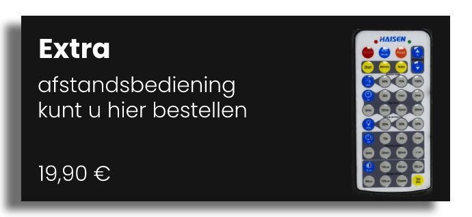 extra afstandsbediening